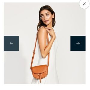 Brand new JJ Winters leather crossbody bag